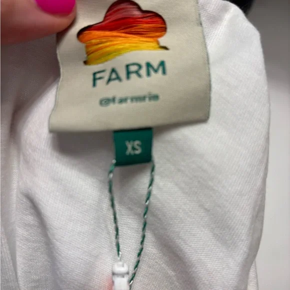 Farm Rio Organic cotton White Sleeveless Jumpsuit Sz XS